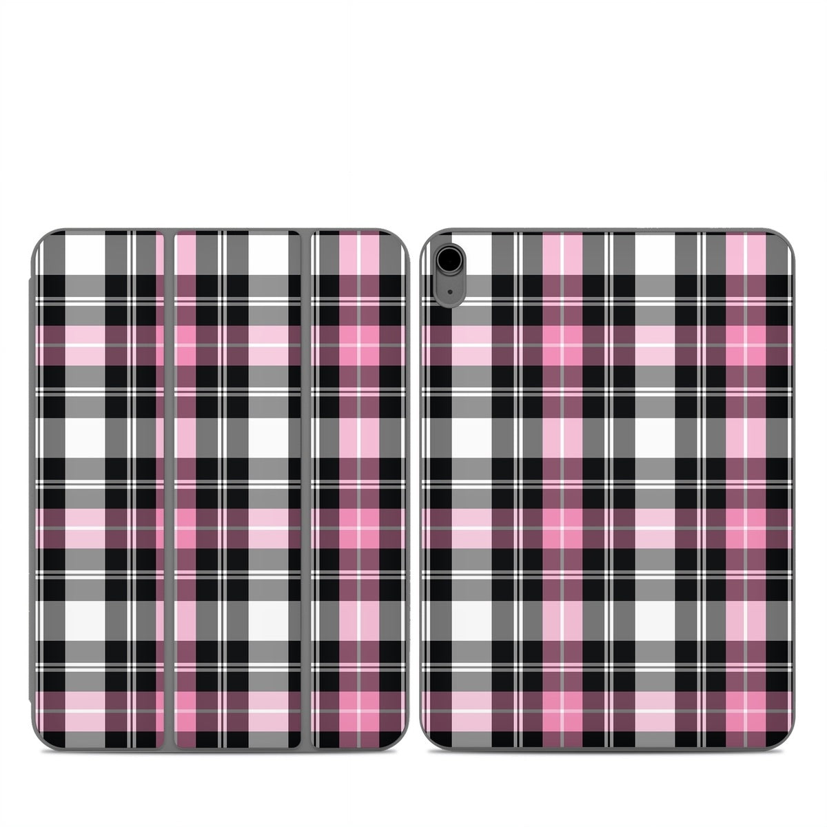 Pink Plaid - Apple Smart Folio Skin