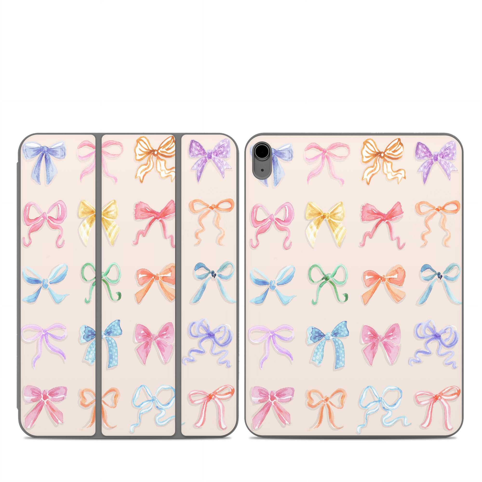 Rainbow Bows - Apple Smart Folio Skin