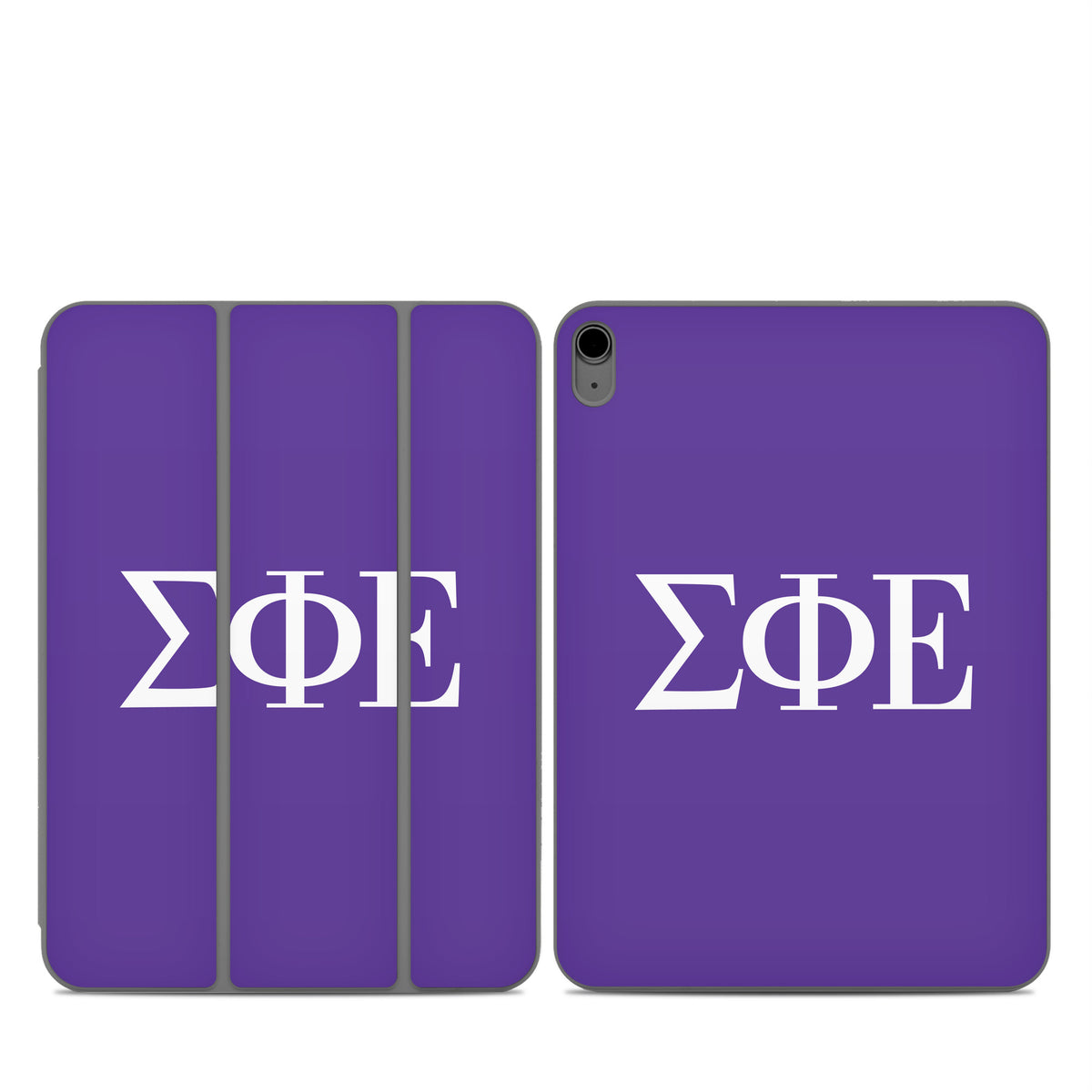 Sigma Phi Epsilon Greek Letters Purple - Apple Smart Folio Skin