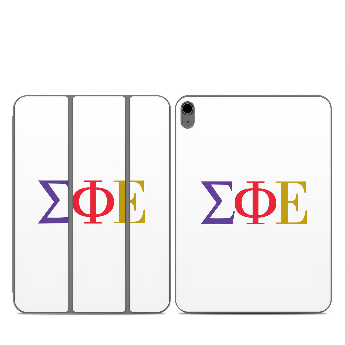 Sigma Phi Epsilon Greek Letters White - Apple Smart Folio Skin