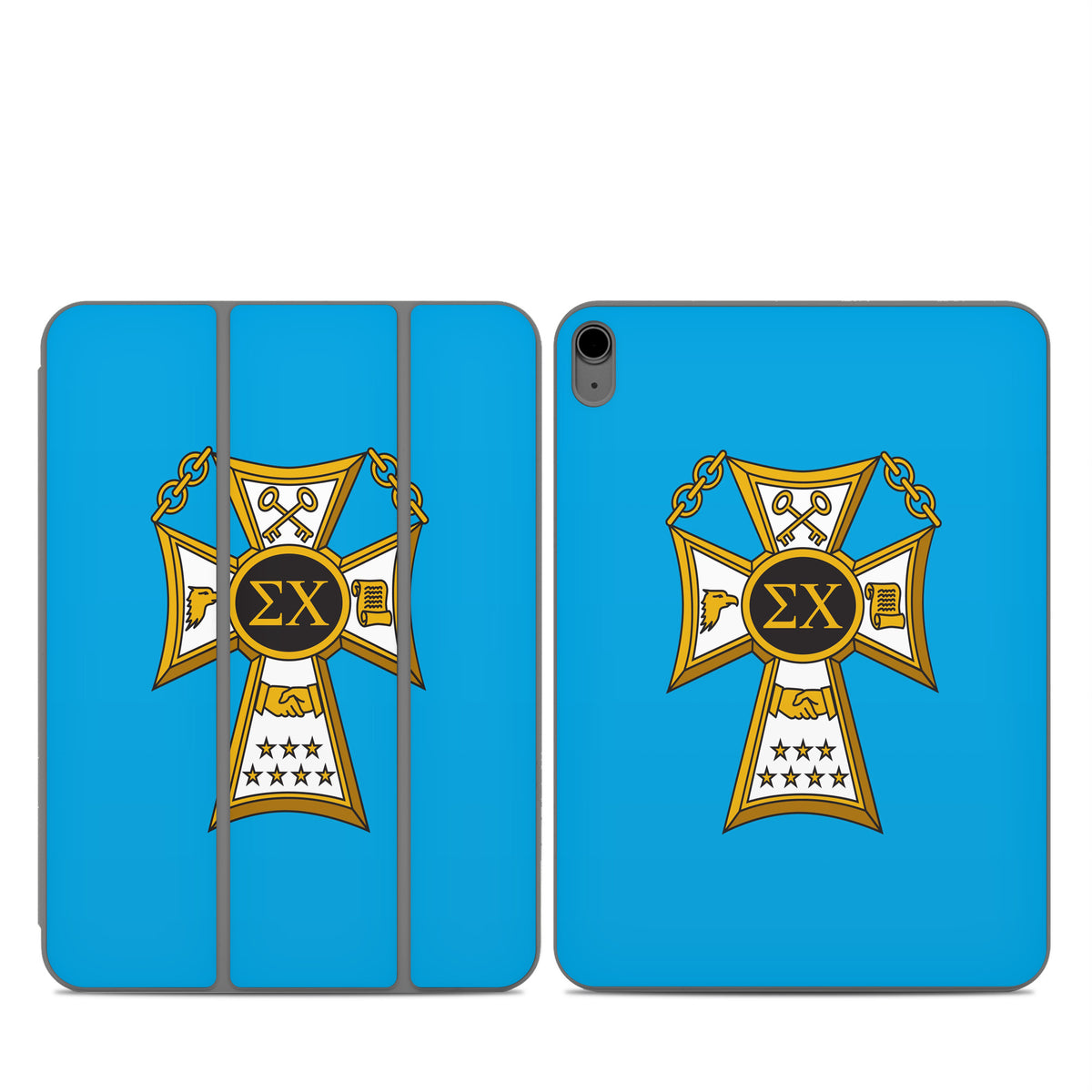 Sigma Chi Badge Blue - Apple Smart Folio Skin
