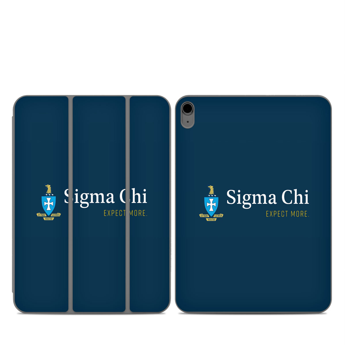 Sigma Chi Logo Navy - Apple Smart Folio Skin