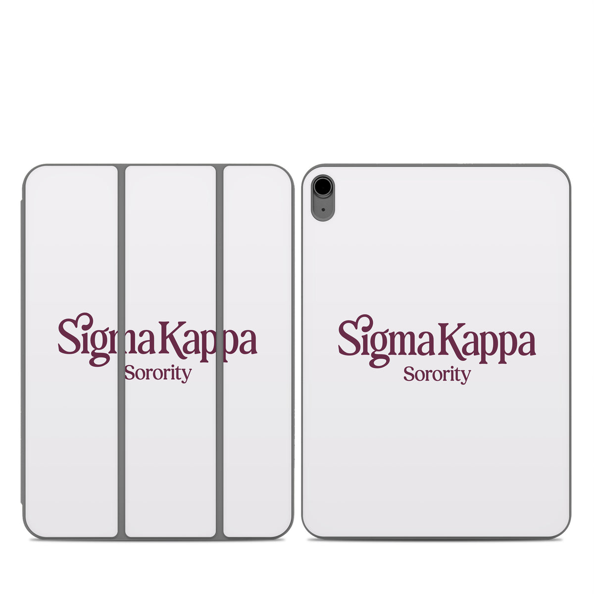 Sigma Kappa Sorority Logo Mary Maroon on Dove Love - Apple Smart Folio Skin