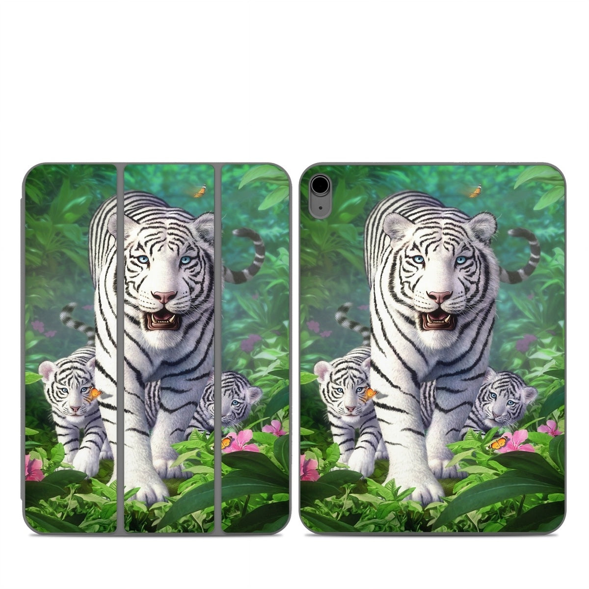 White Tigers - Apple Smart Folio Skin