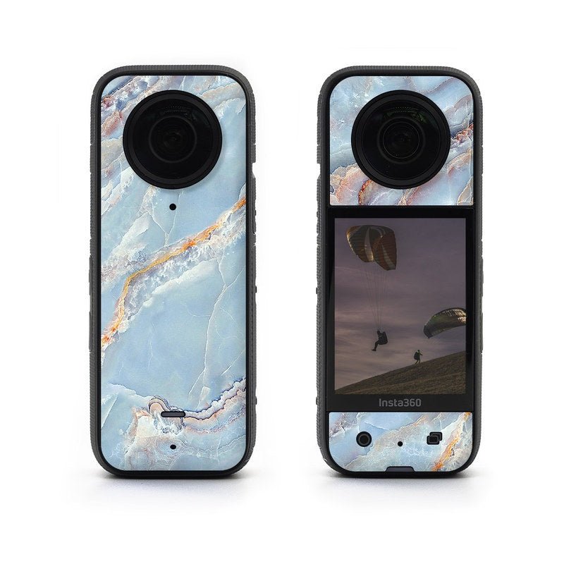 Atlantic Marble - Insta360 X3 Skin - Marble Collection - DecalGirl