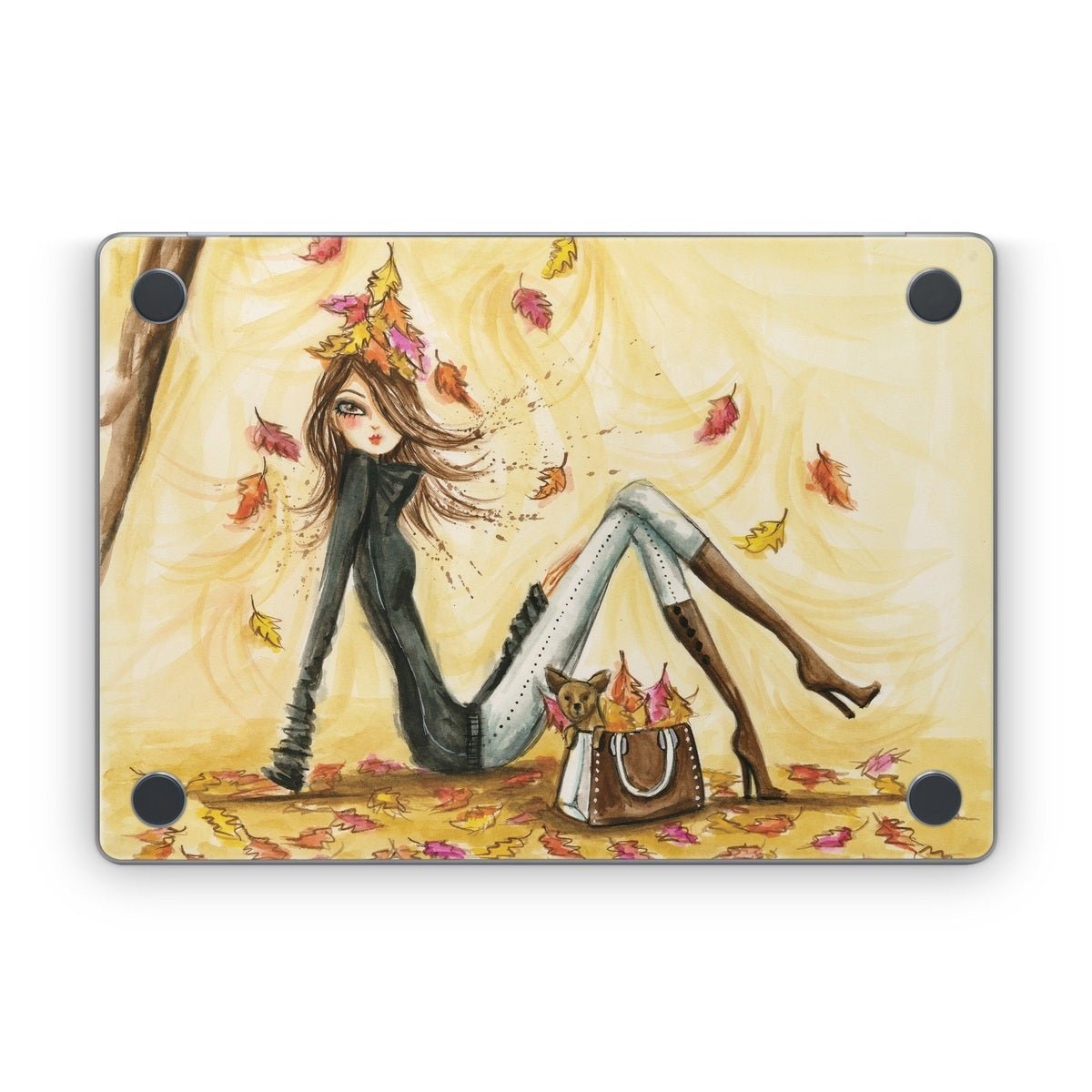 Autumn Leaves - Apple MacBook Skin - Bella Pilar - DecalGirl