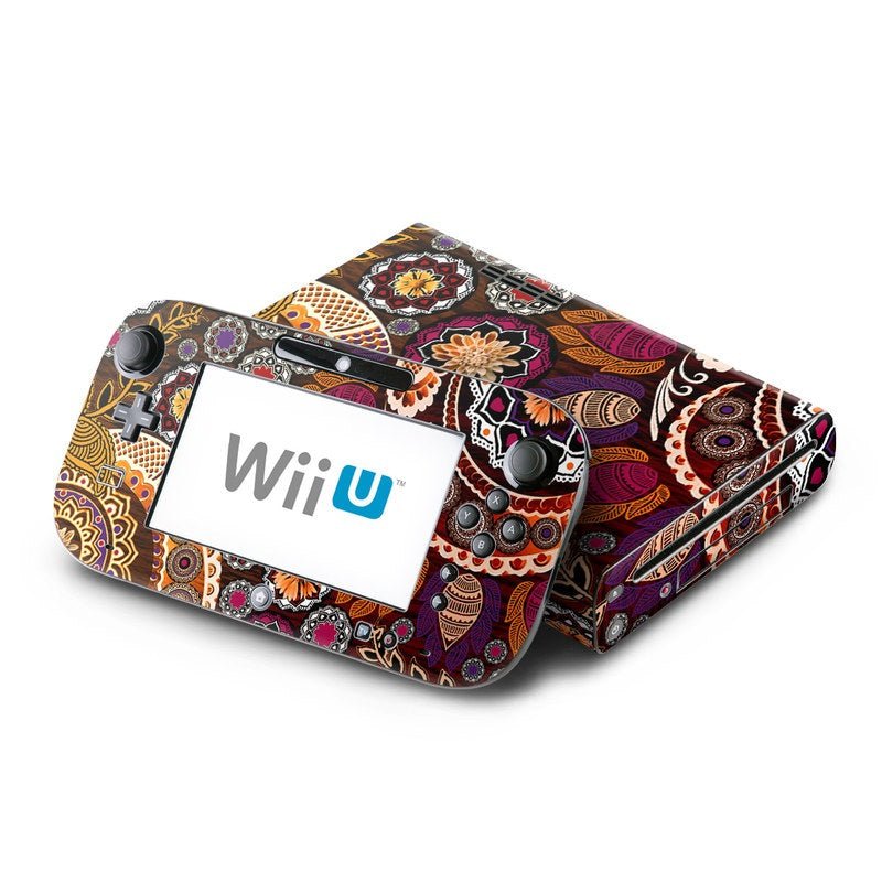 Autumn Mehndi - Nintendo Wii U Skin - Fusion Idol - DecalGirl