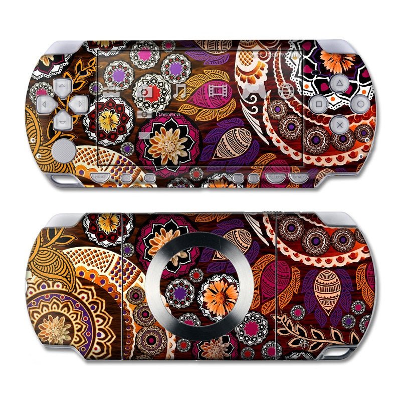Autumn Mehndi - Sony PSP Slim Skin - Fusion Idol - DecalGirl