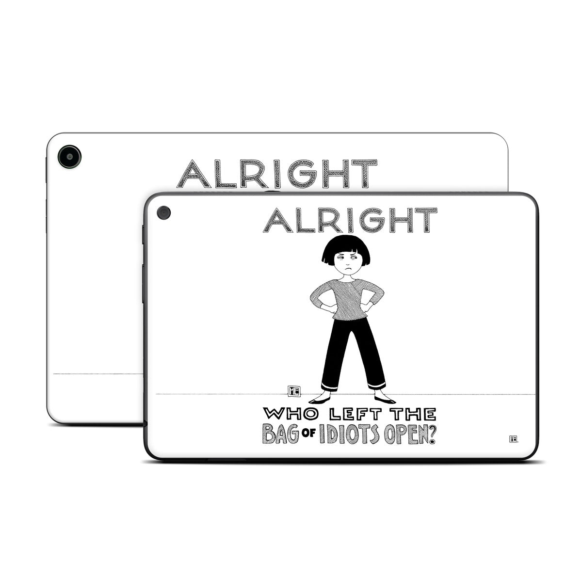 Bag of Idiots - Amazon Fire Skin - Mary Engelbreit - DecalGirl