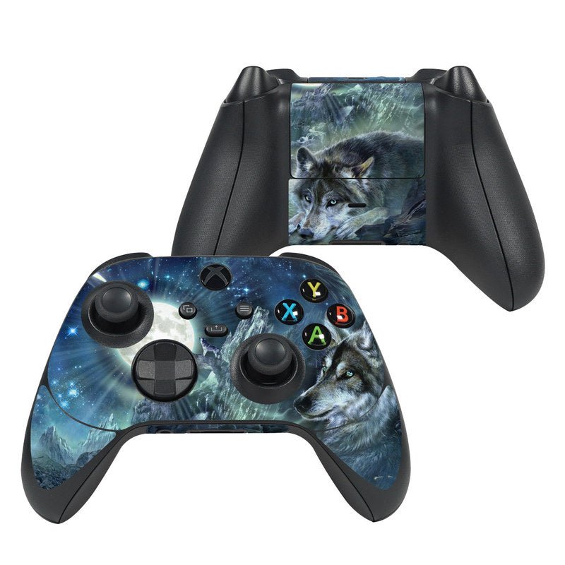 Bark At The Moon - Microsoft Xbox Series X Controller Skin - Antonia Neshev - DecalGirl