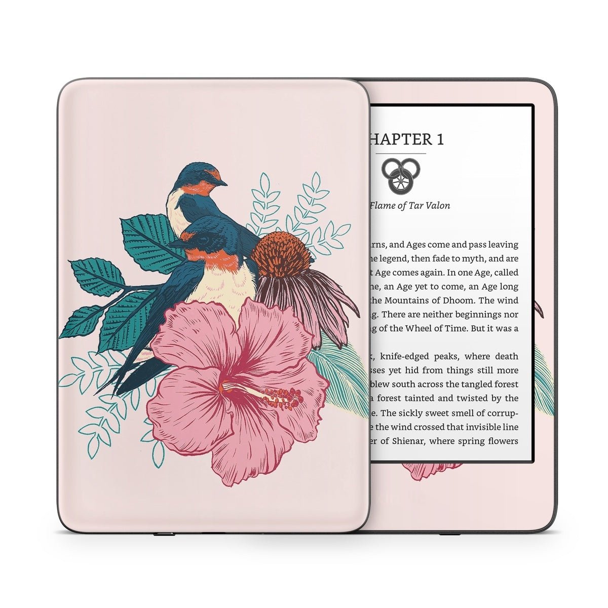 Barn Swallows - Amazon Kindle Skin - Mat Miller - DecalGirl