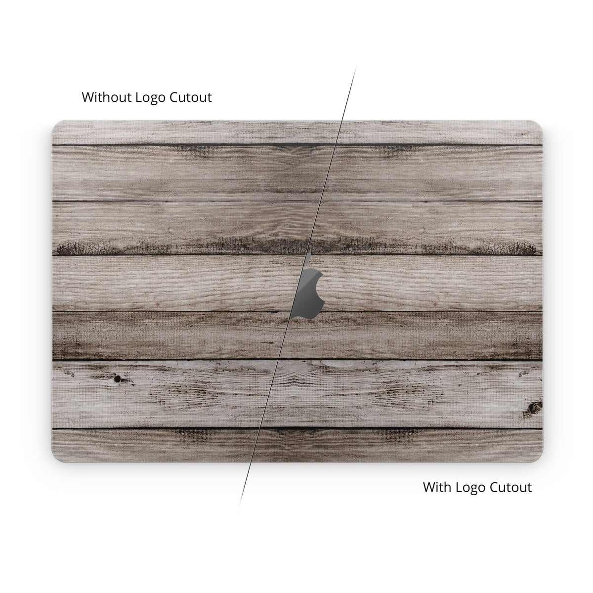 Barn Wood - Apple MacBook Skin - Reclaimed Woods - DecalGirl