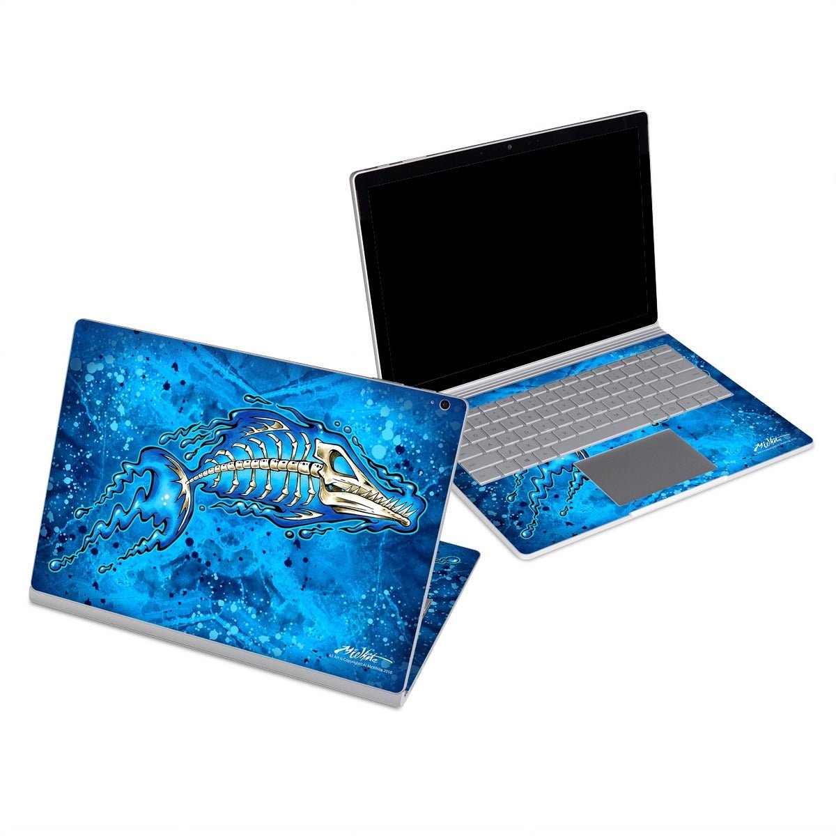 Barracuda Bones - Microsoft Surface Book Skin - Al McWhite - DecalGirl
