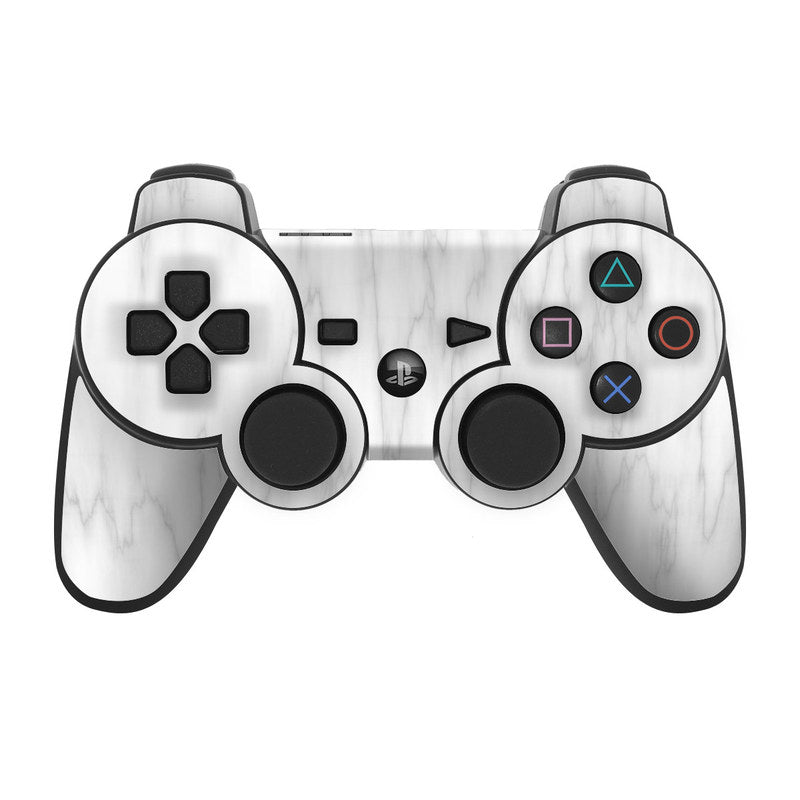 Bianco Marble - Sony PS3 Controller Skin - Marble Collection - DecalGirl