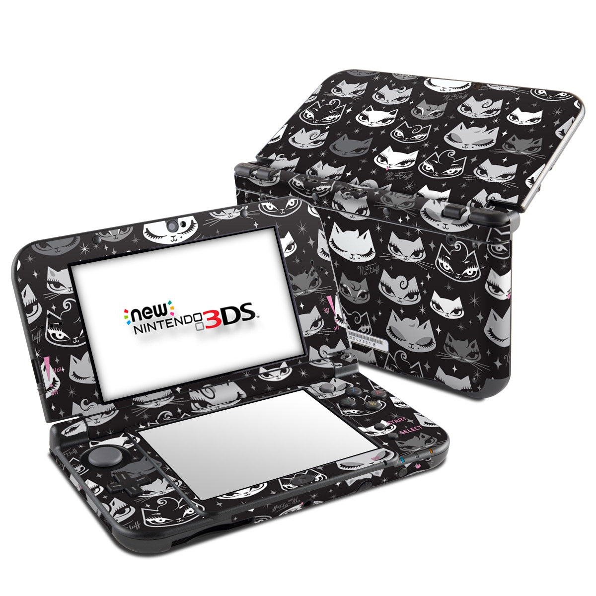 Billy Cats - Nintendo 3DS LL Skin - Fluff - DecalGirl
