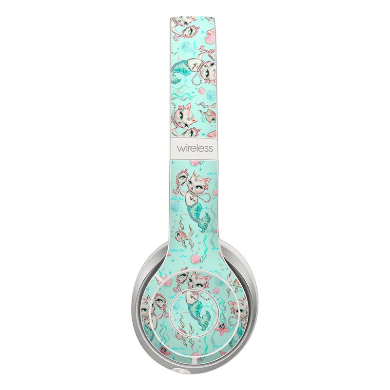 Merkittens with Pearls Aqua - Beats Solo 3 Wireless Skin