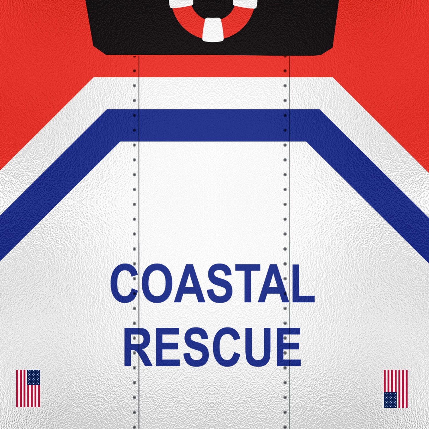 Coastal Rescue - DJI FPV Remote Controller (Mode 2) Skin