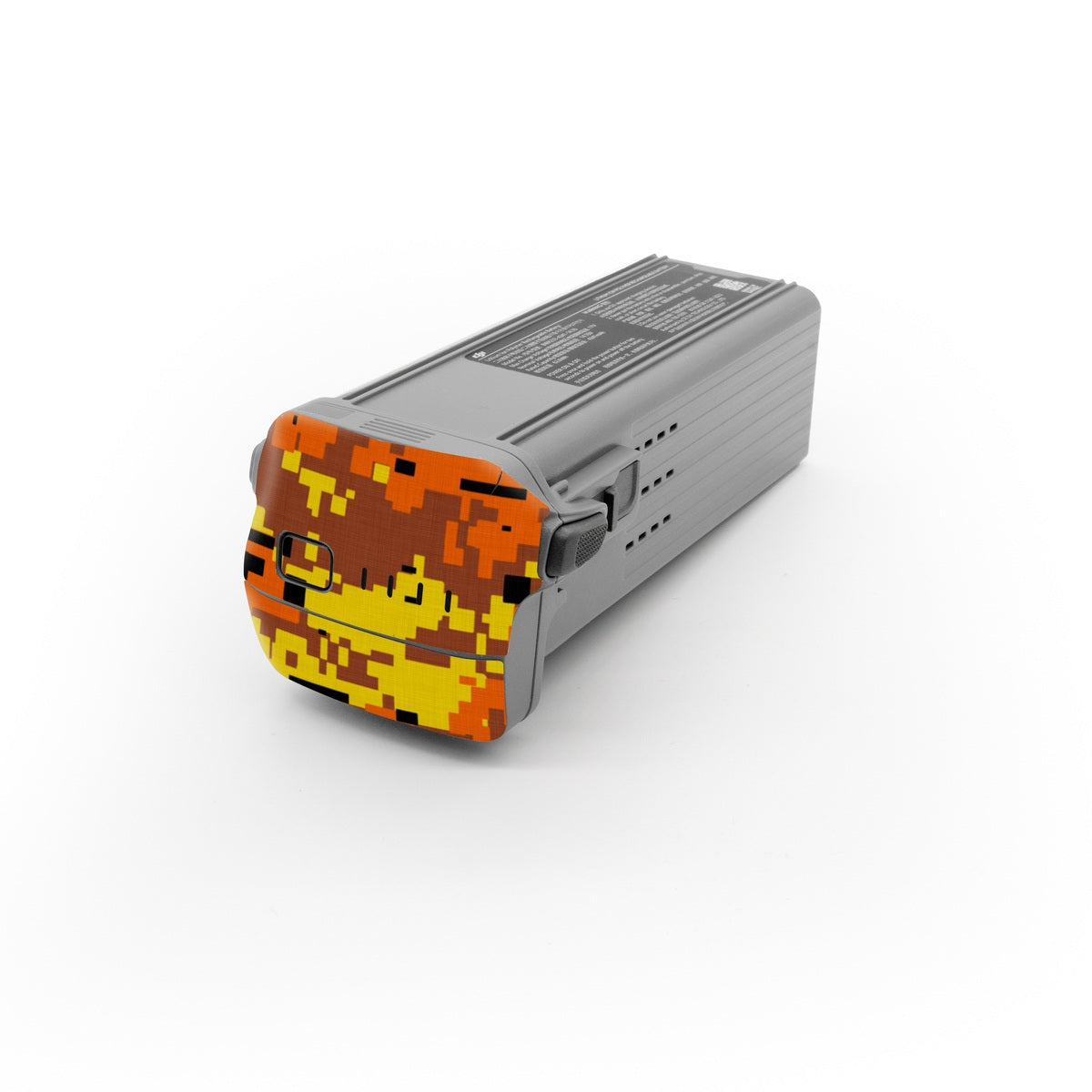 Digital Orange Camo - DJI Air 3 Battery Skin
