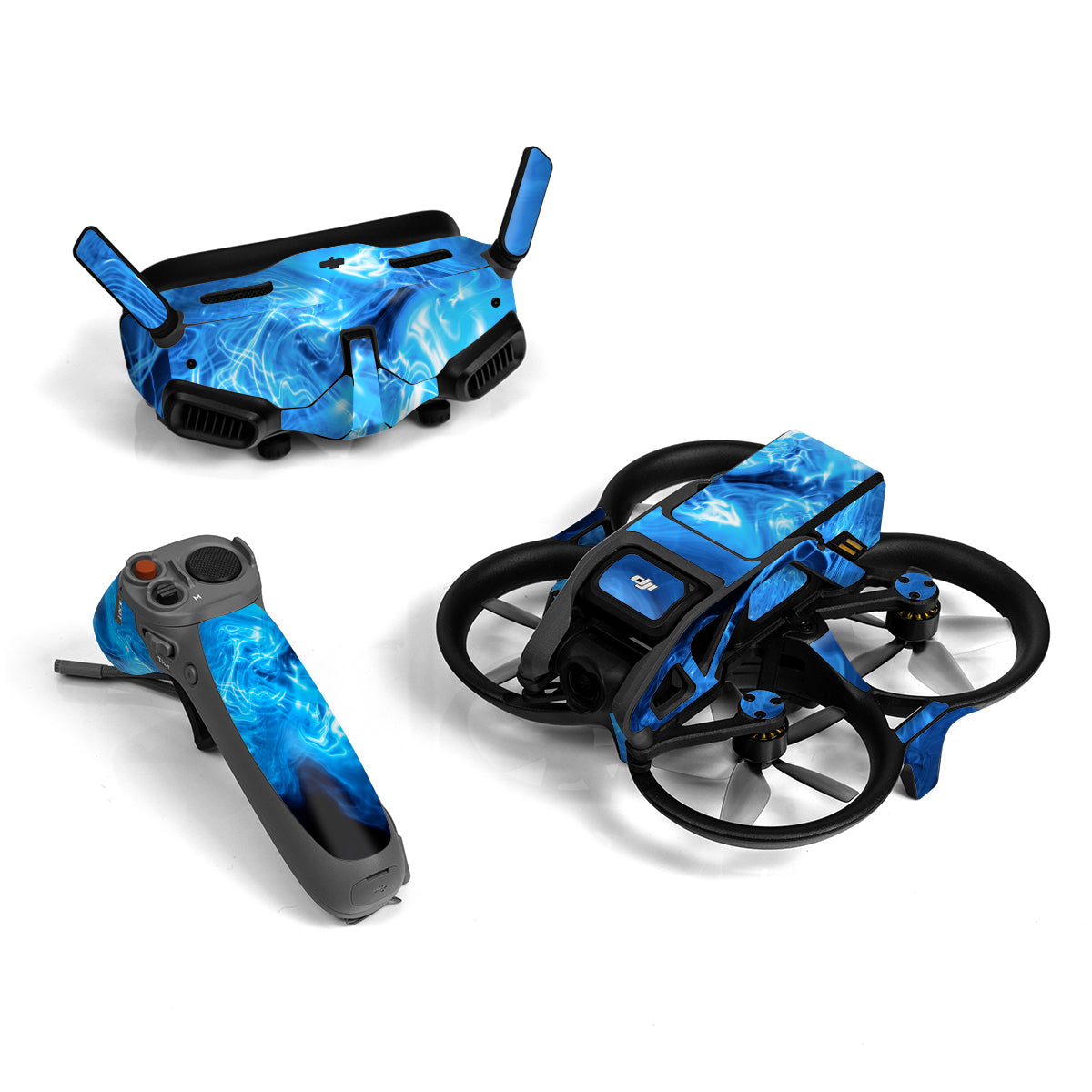Blue Quantum Waves - DJI Avata Skin