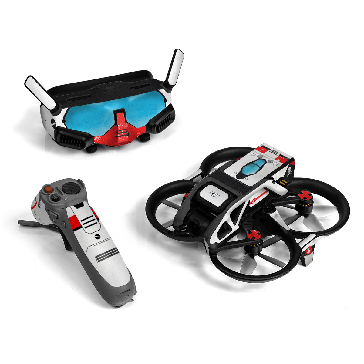 Red Valkyrie - DJI Avata Skin