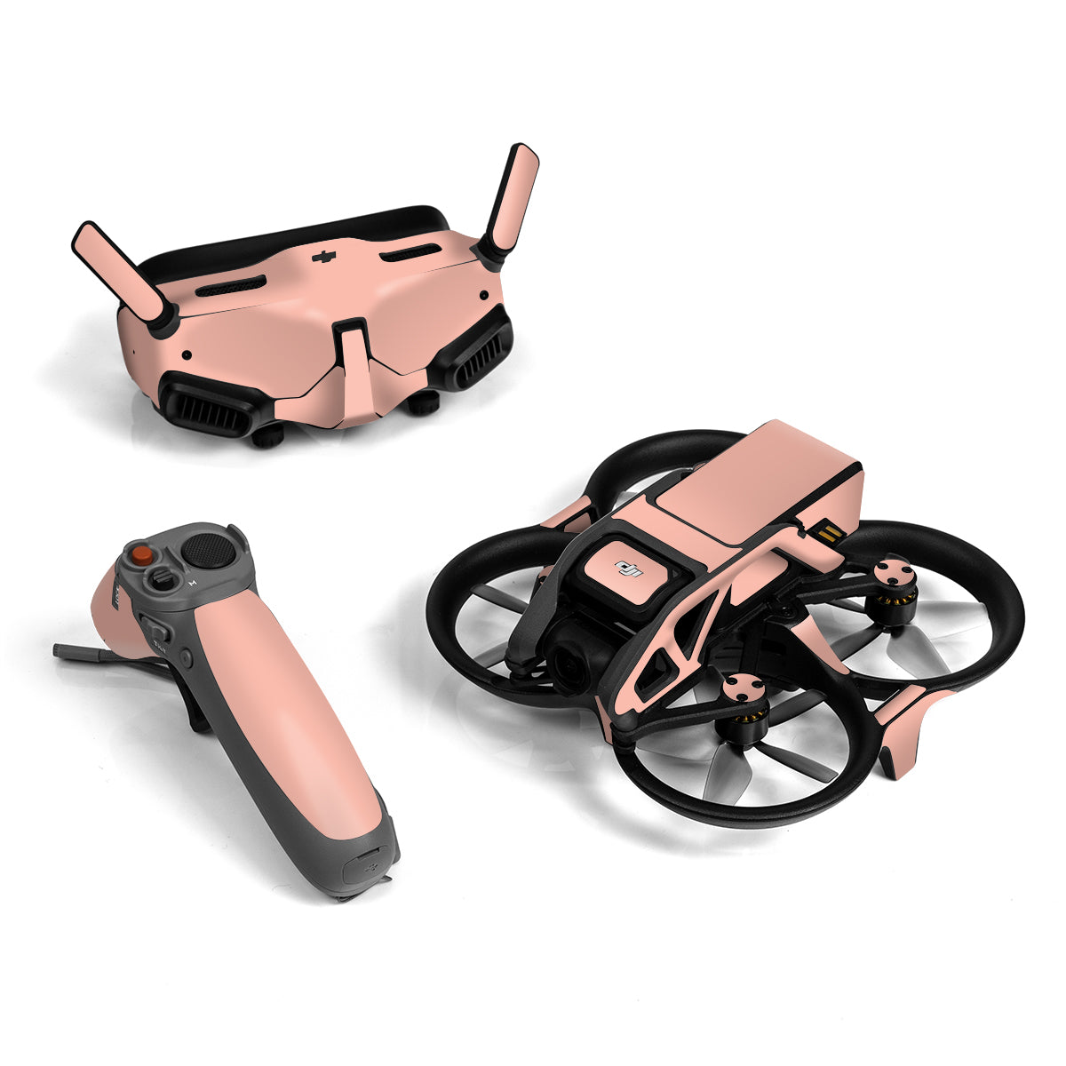 Solid State Peach - DJI Avata Skin