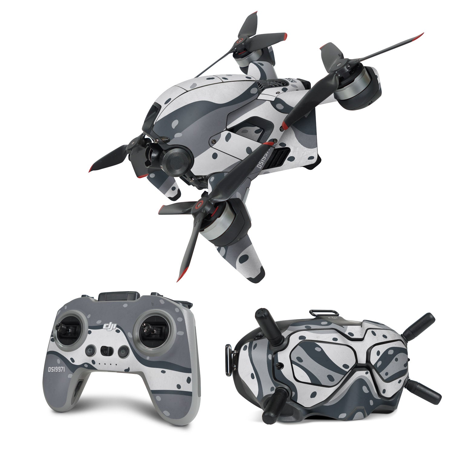 Jet Blast - DJI FPV Combo Skin