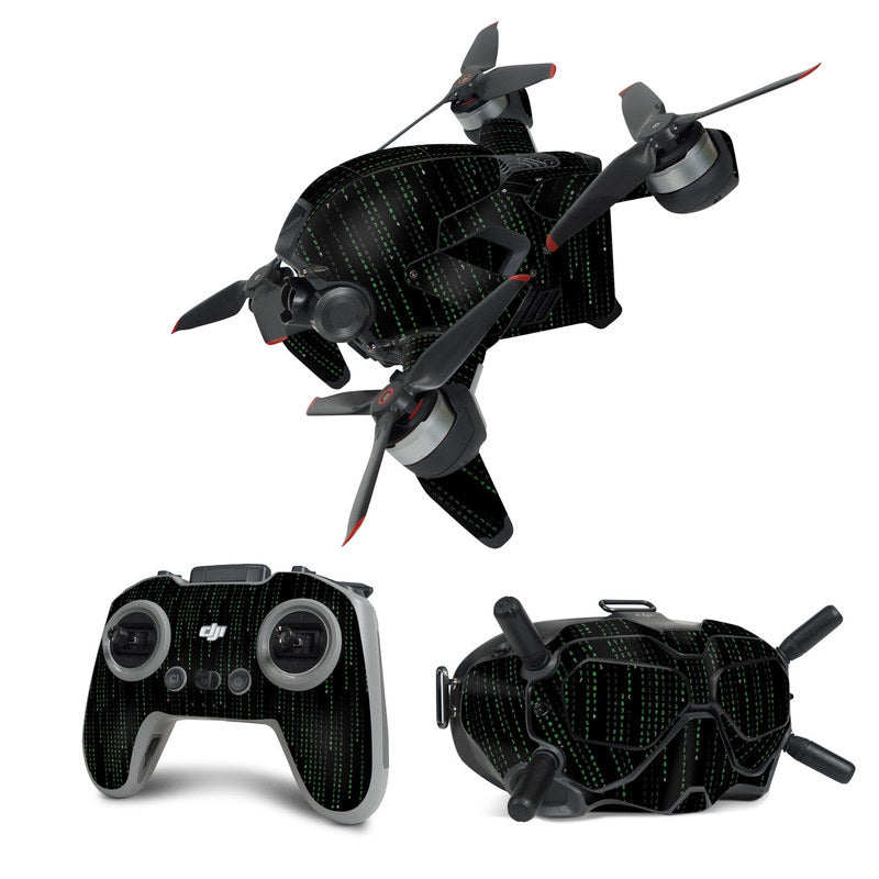 Matrix Style Code - DJI FPV Combo Skin