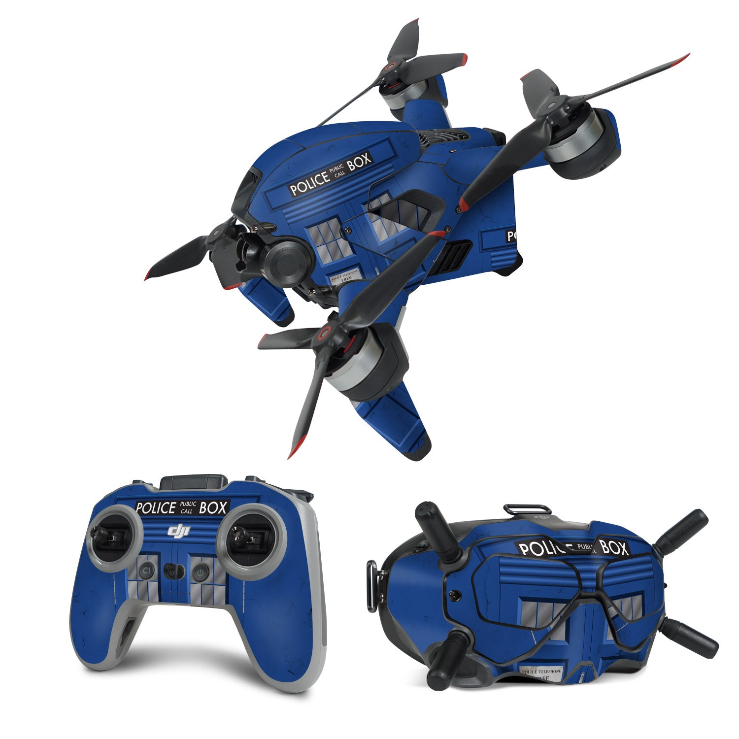Police Box - DJI FPV Combo Skin