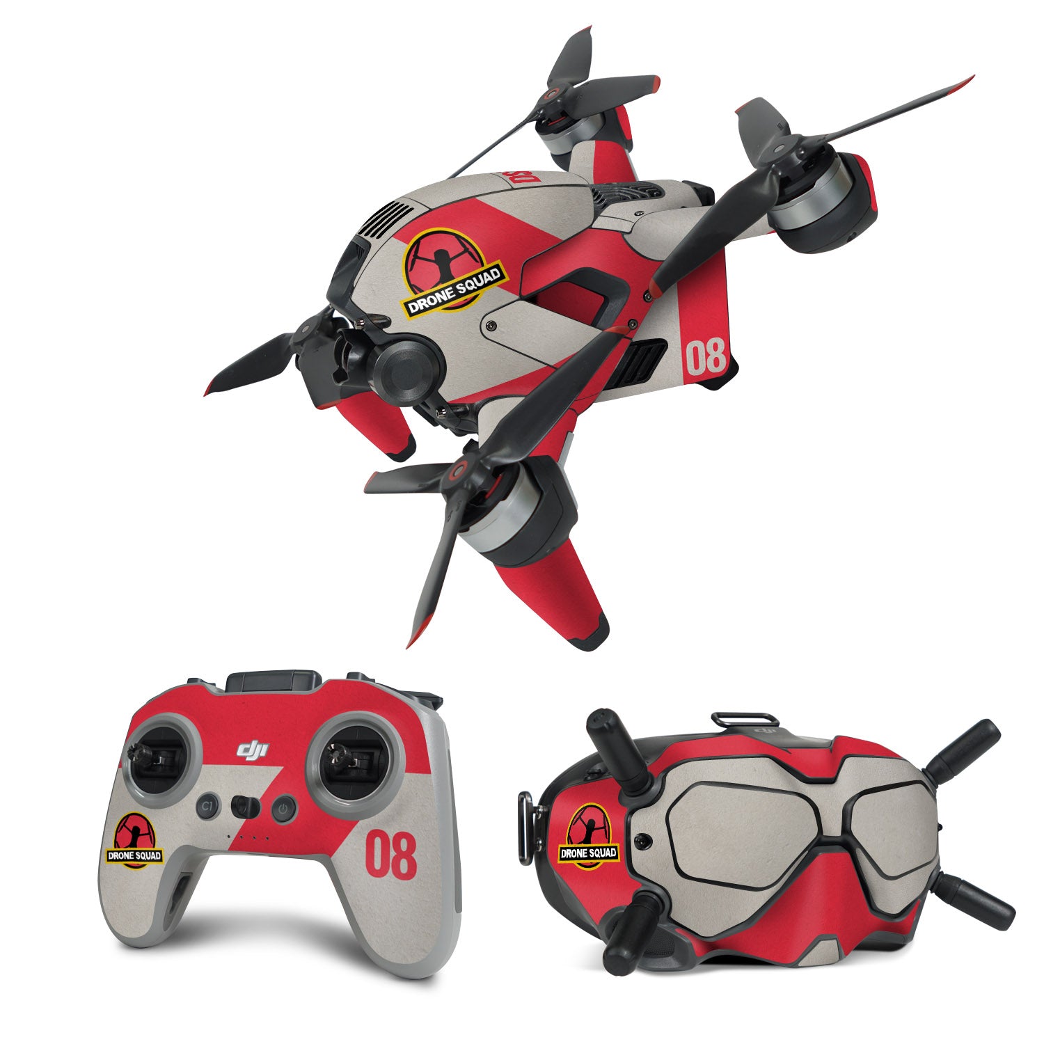 Triassic Trek - DJI FPV Combo Skin