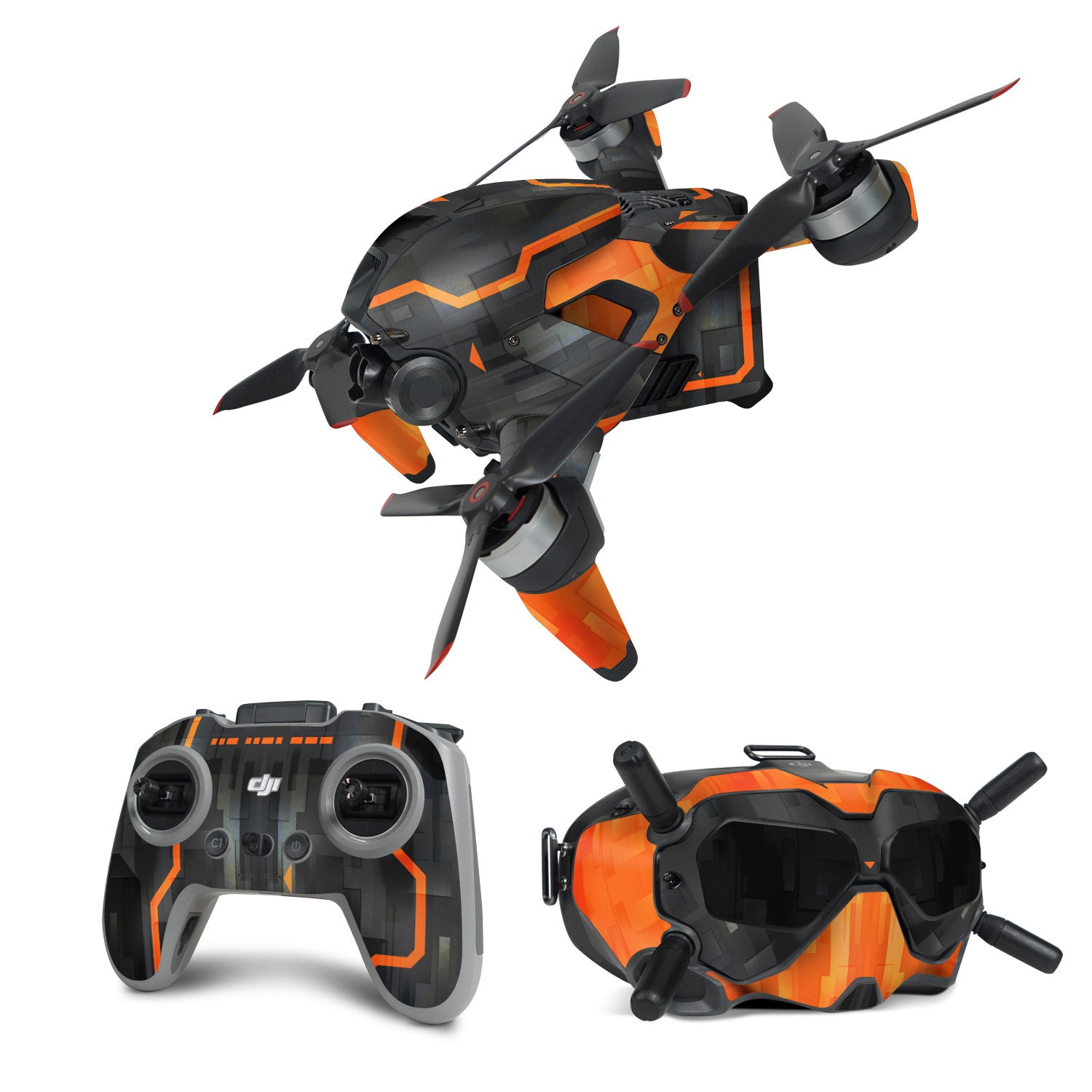 V08 Starfighter - DJI FPV Combo Skin