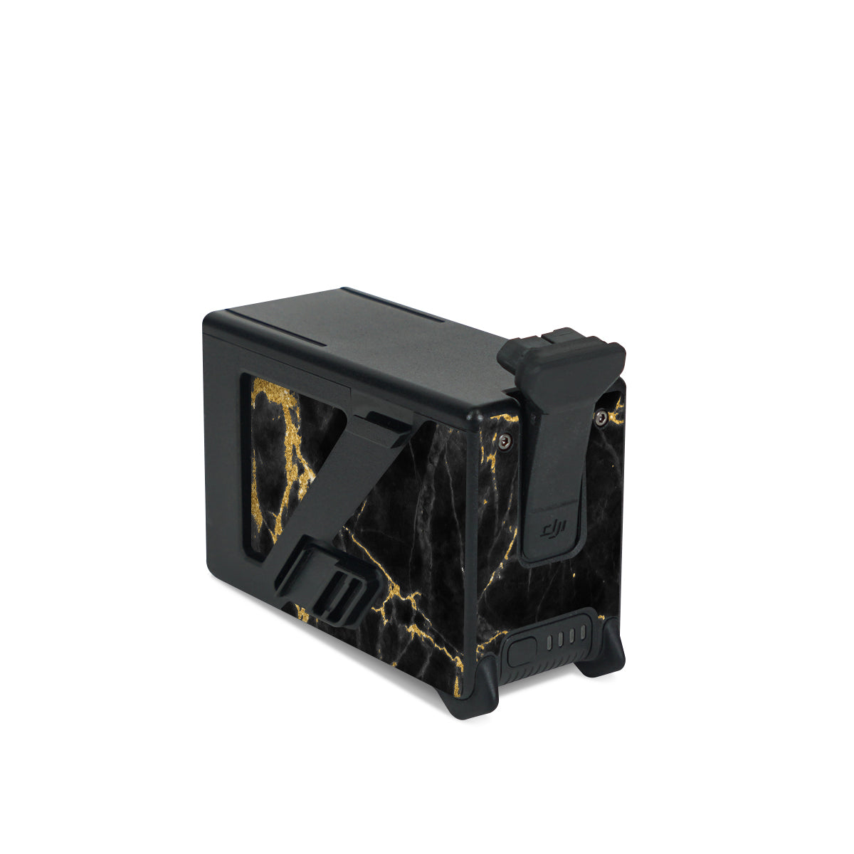 Black Gold Marble - DJI FPV Combo Battery Skin