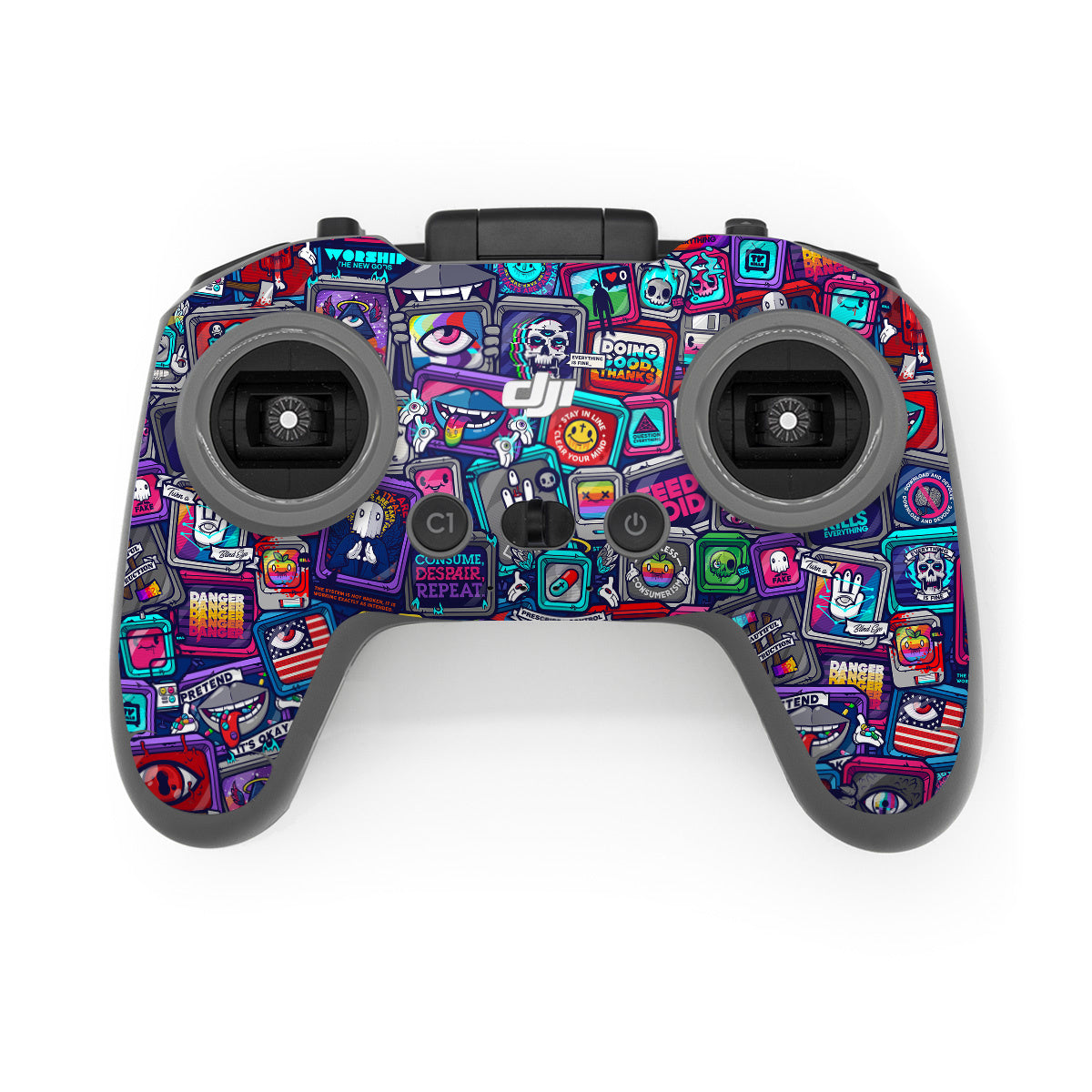 Distraction Tactic - DJI FPV Remote Controller 3 Skin