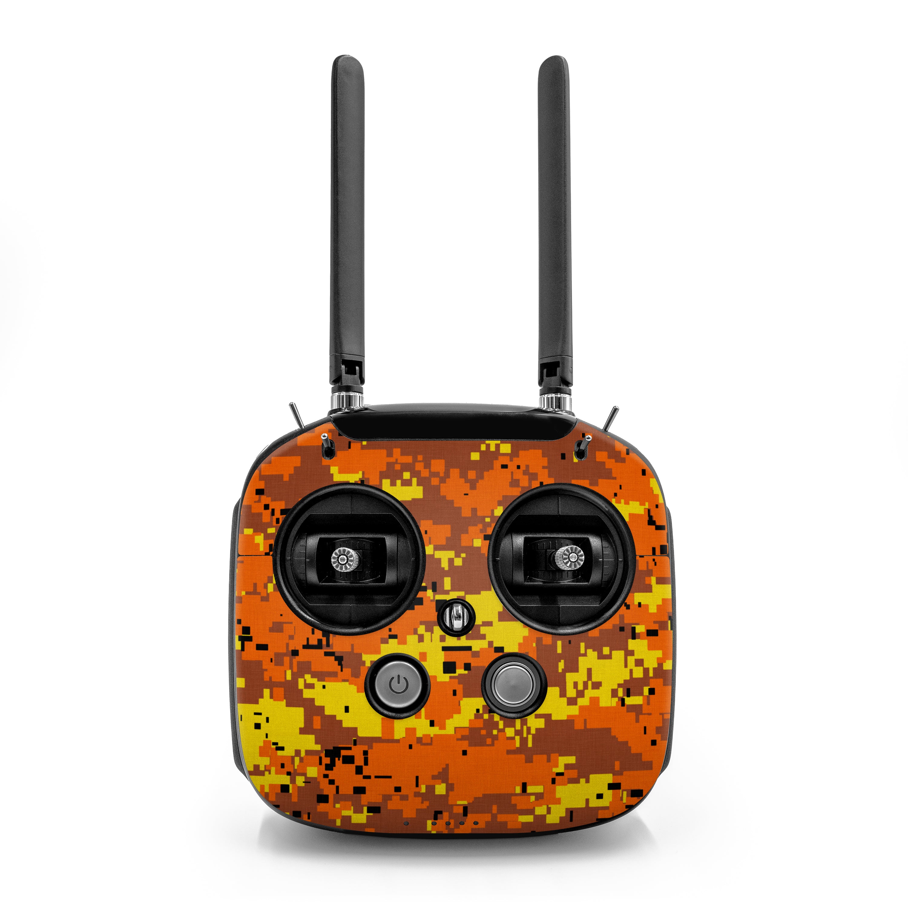Digital Orange Camo - DJI FPV Remote Controller (Mode 2) Skin