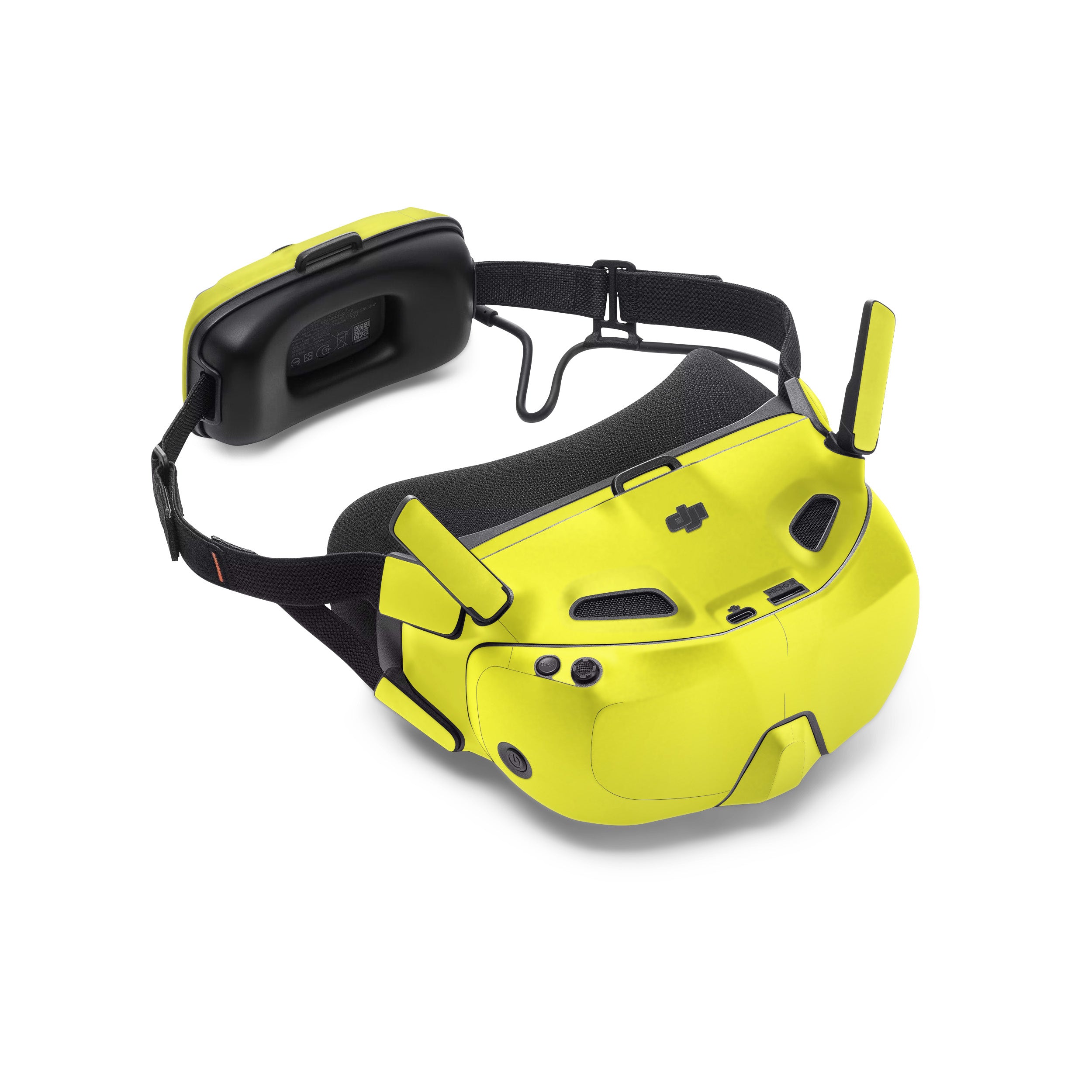 Solid State Lemon - DJI Goggles N3 Skin