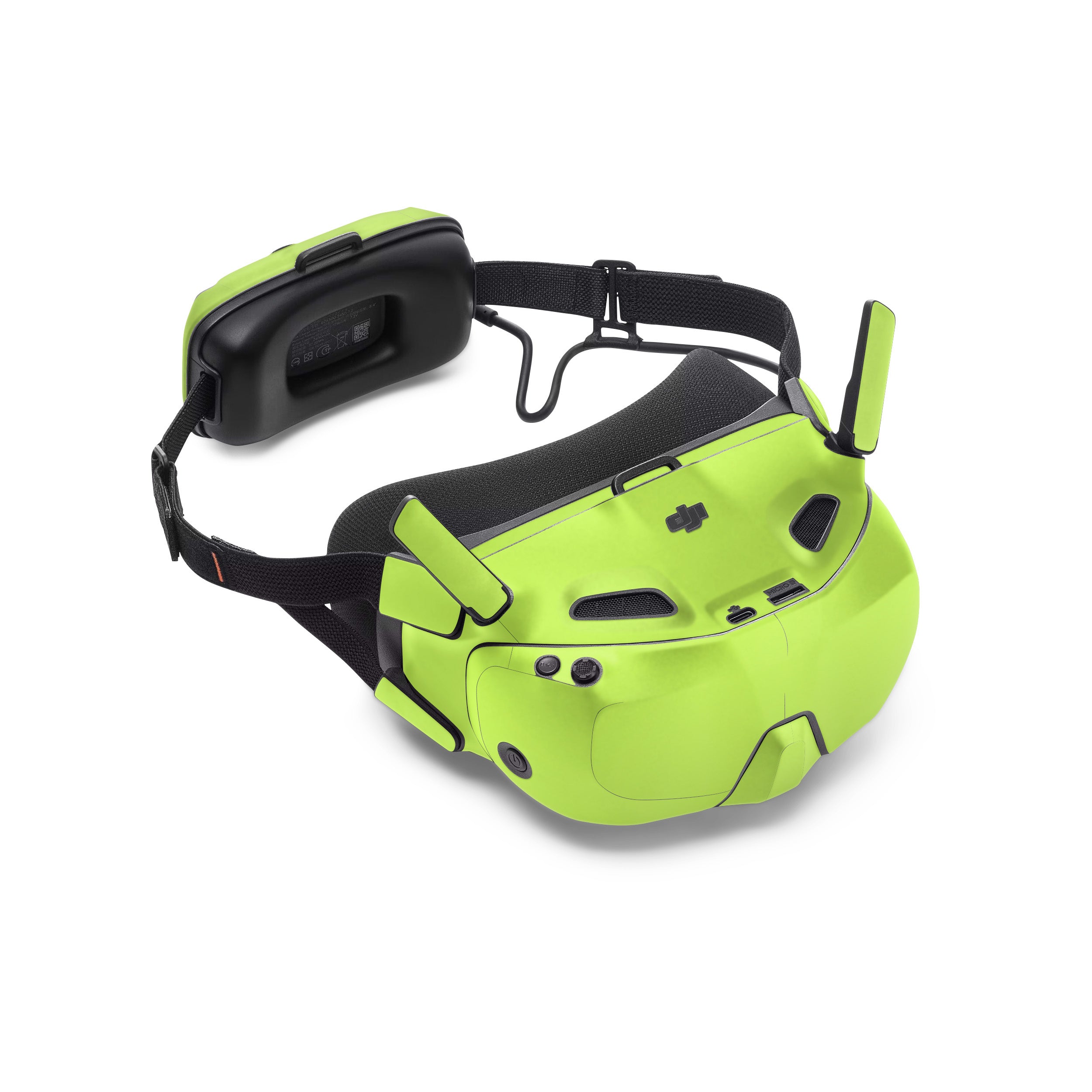 Solid State Lime - DJI Goggles N3 Skin