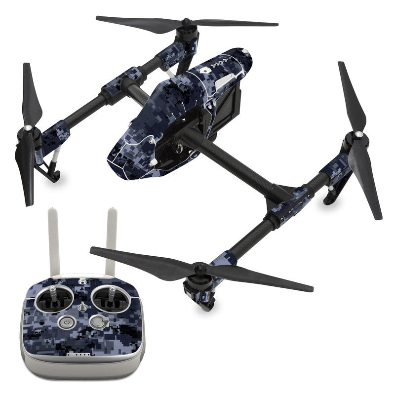 Digital Navy Camo - DJI Inspire 1 Skin