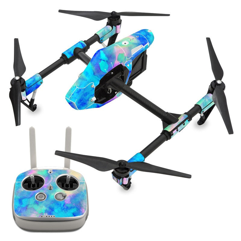 Electrify Ice Blue - DJI Inspire 1 Skin