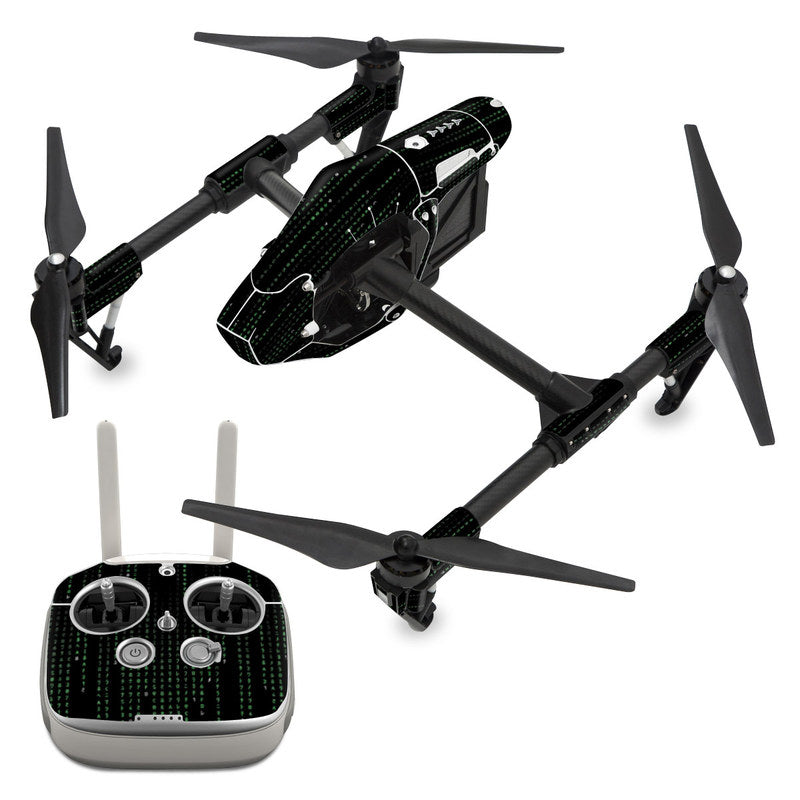 Matrix Style Code - DJI Inspire 1 Skin