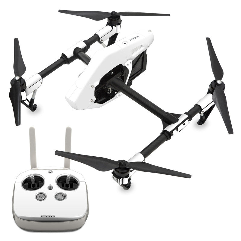 Solid State White - DJI Inspire 1 Skin