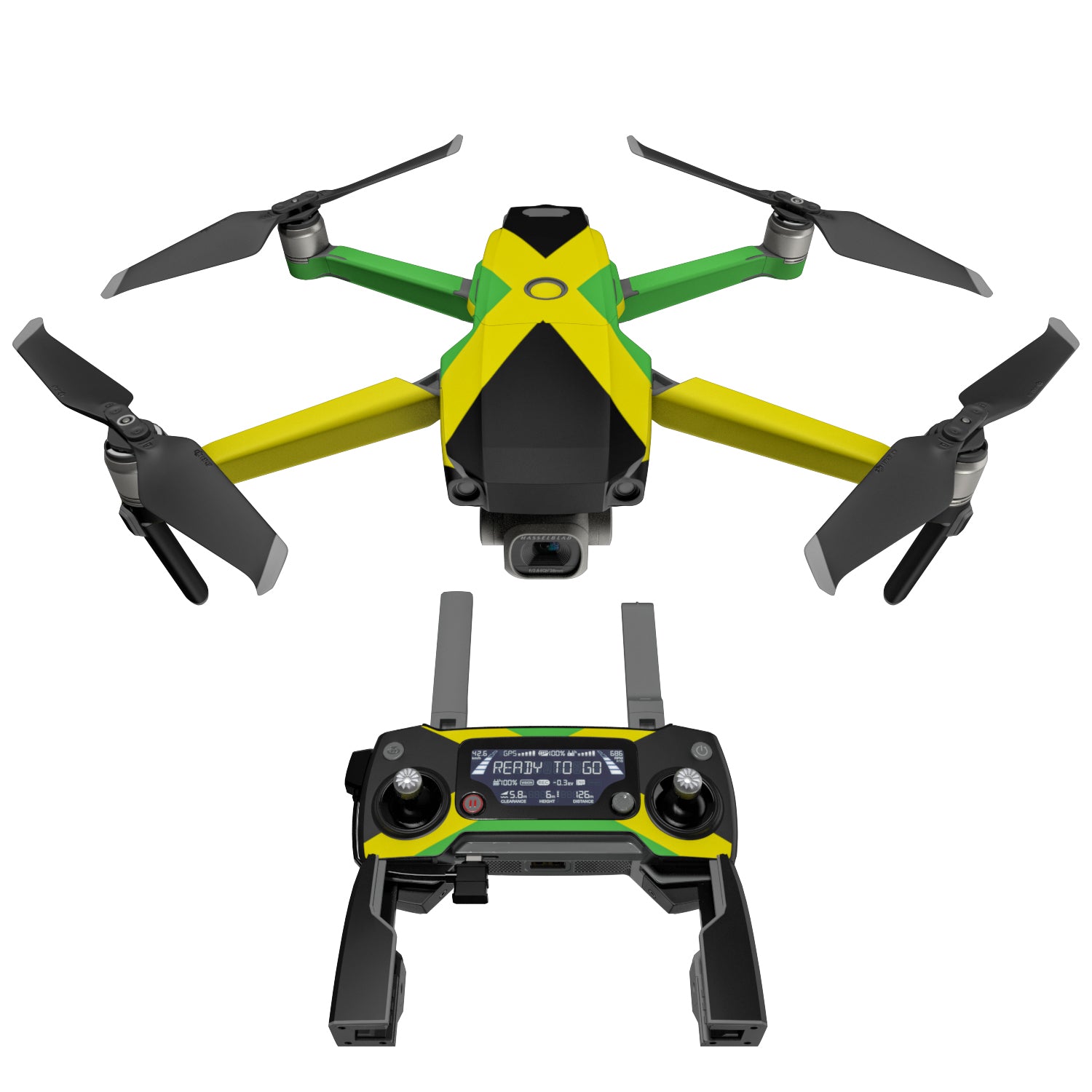 Jamaican Flag - DJI Mavic 2 Skin