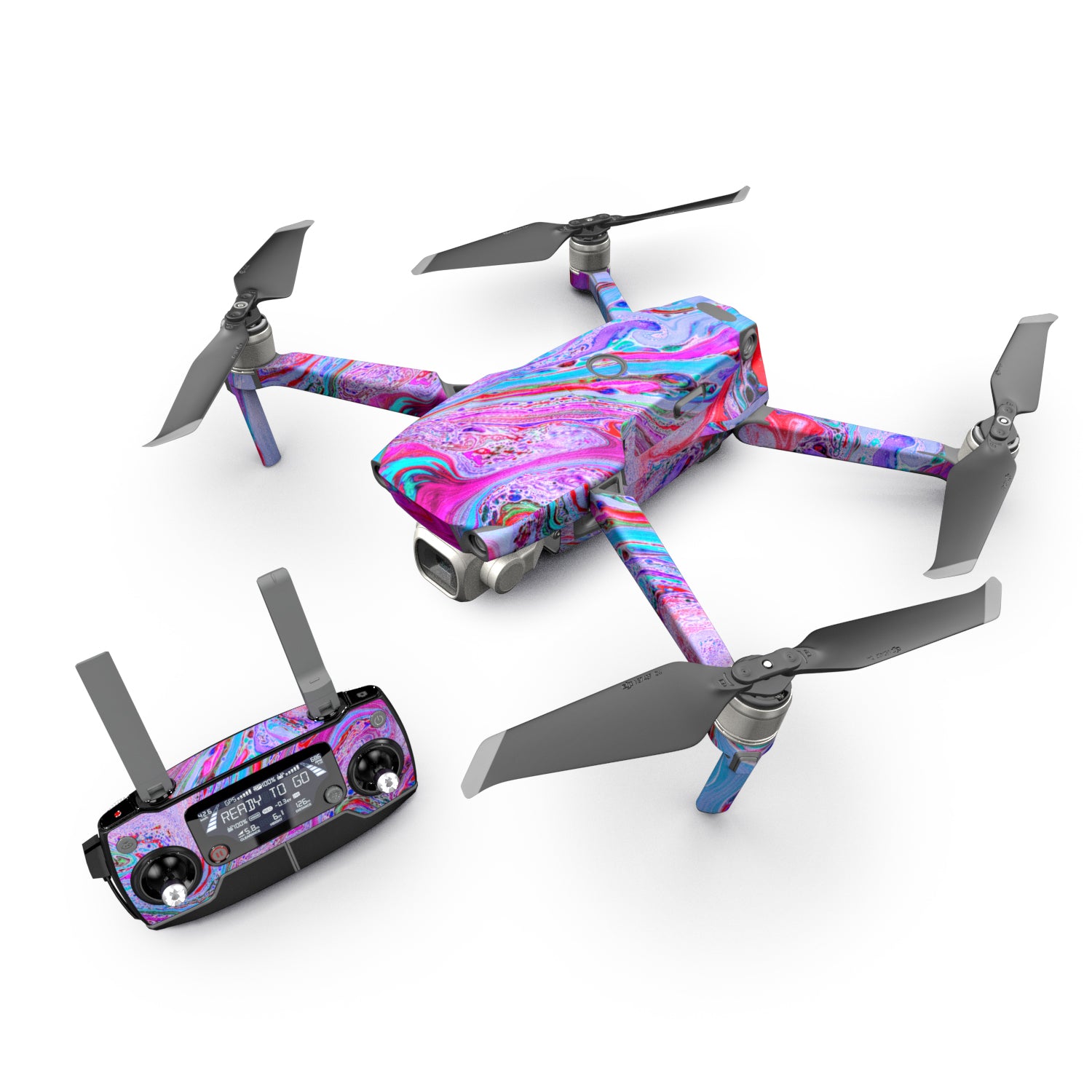 Marbled Lustre - DJI Mavic 2 Skin