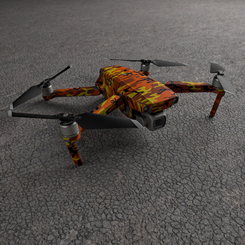 Orange Camo - DJI Mavic 2 Skin