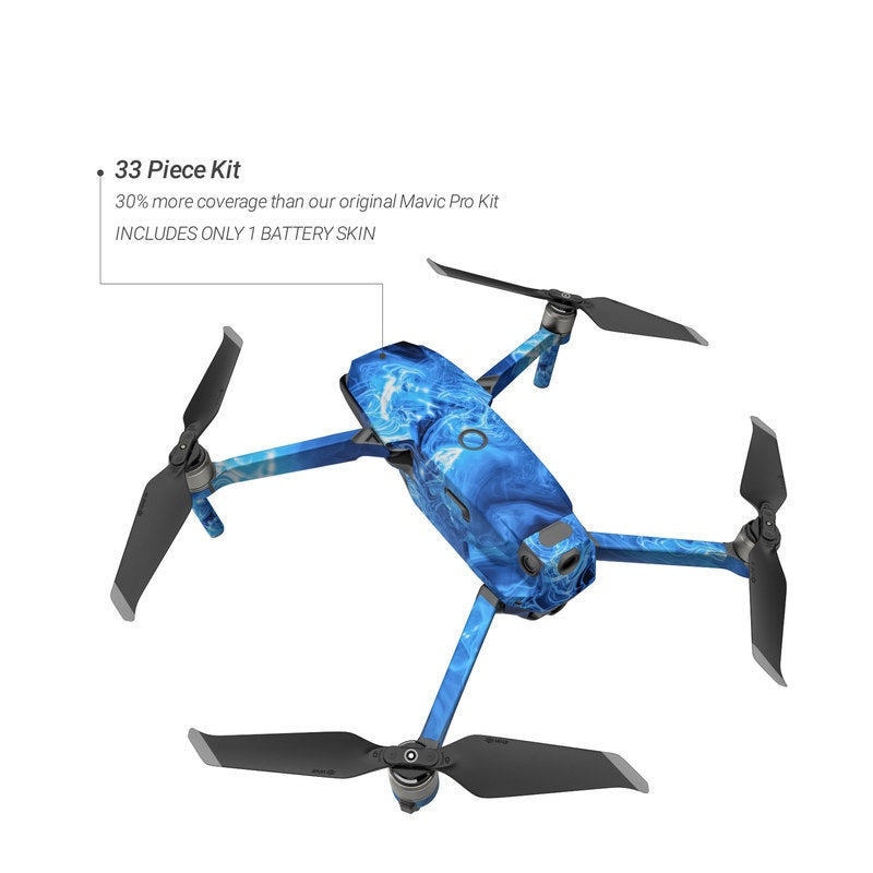 Blue Quantum Waves - DJI Mavic 2 Skin