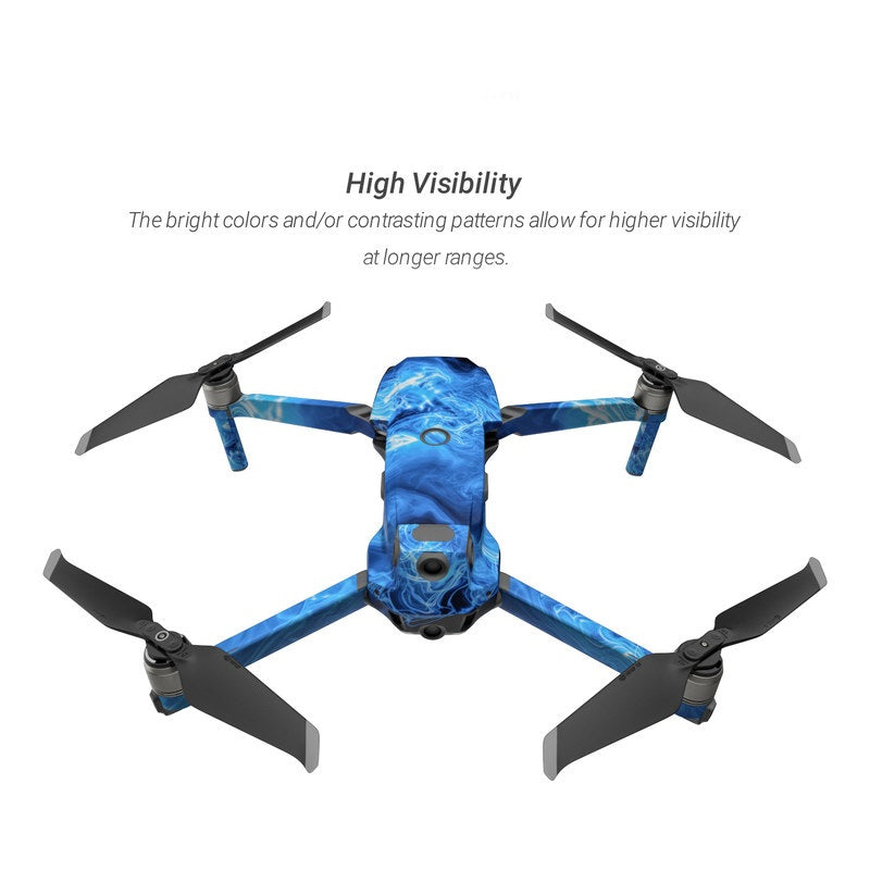 Blue Quantum Waves - DJI Mavic 2 Skin