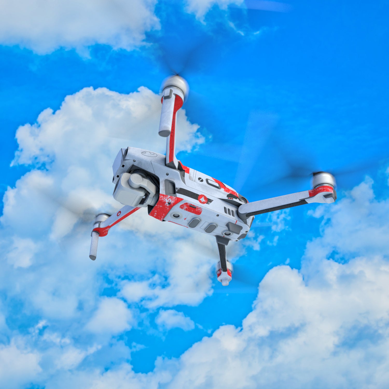 Red Valkyrie - DJI Mavic 2 Skin