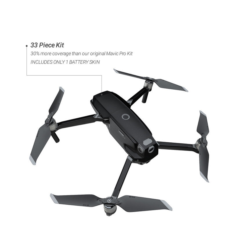 Solid State Black - DJI Mavic 2 Skin