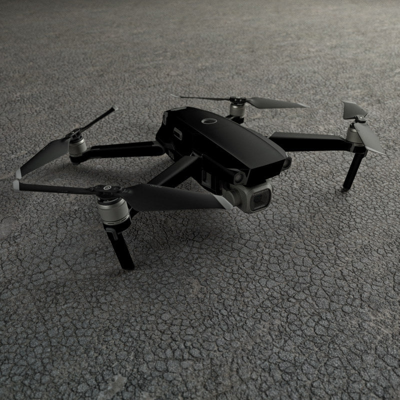 Solid State Black - DJI Mavic 2 Skin