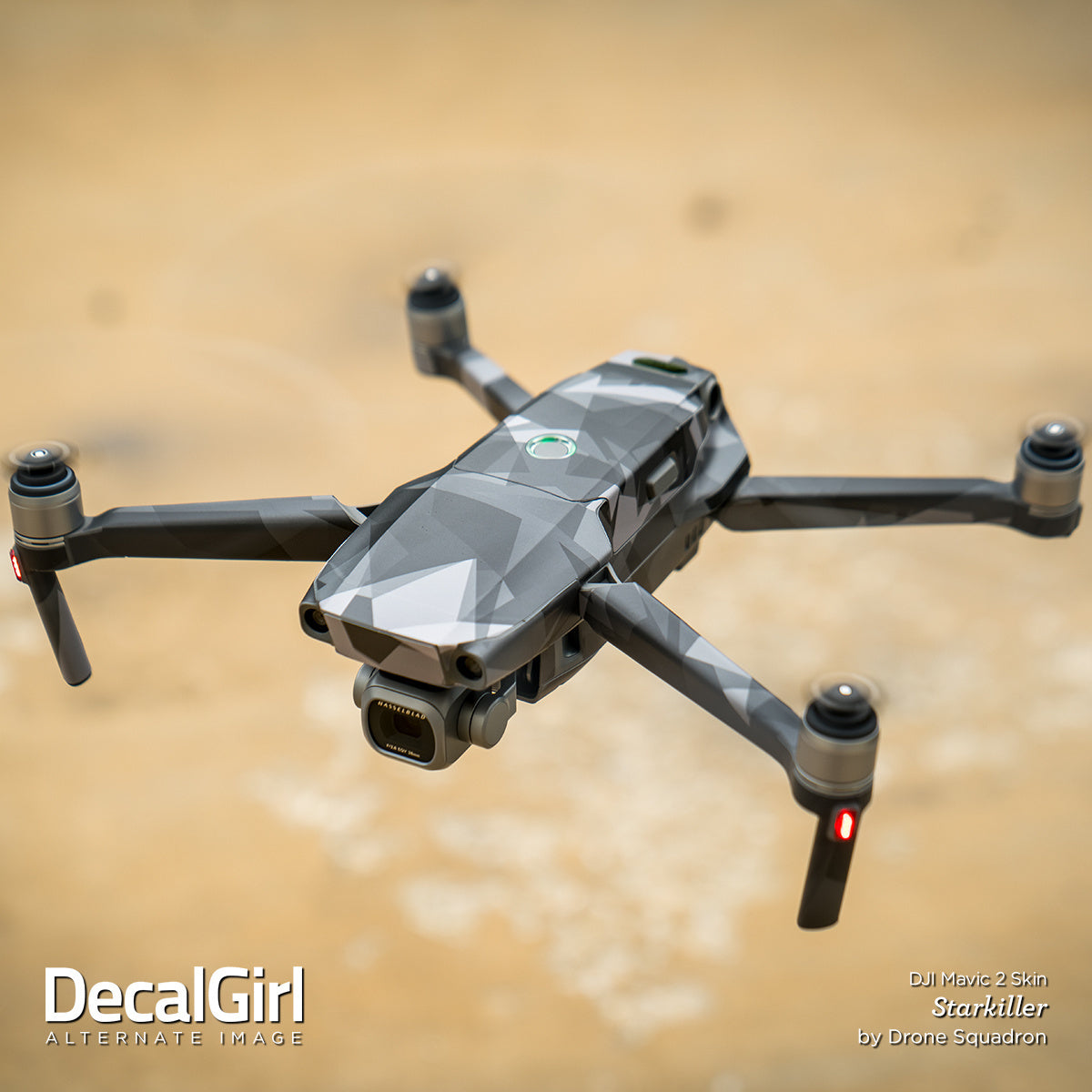 Solid State Black - DJI Mavic 2 Skin