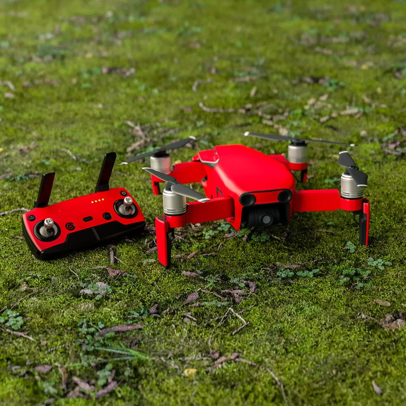 Solid State Red - DJI Mavic Air Skin