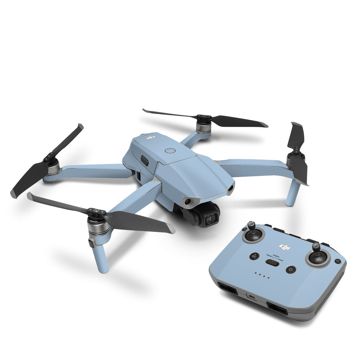 Solid State Blue Mist - DJI Mavic Air 2 Skin